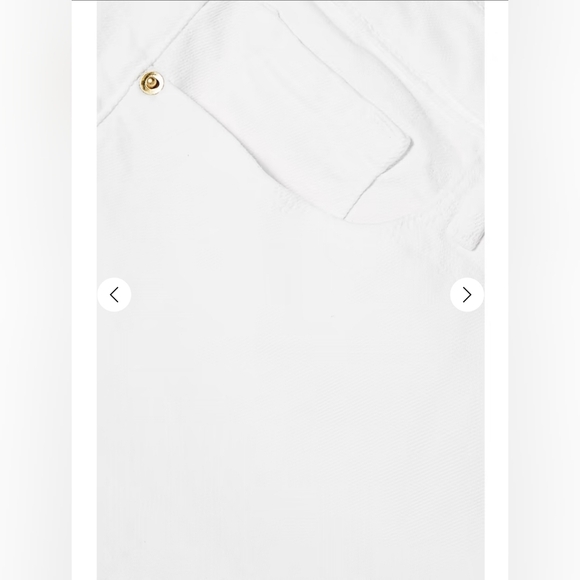 FRAME Le Cutoff denim White  shorts size 25 - Picture 5 of 16